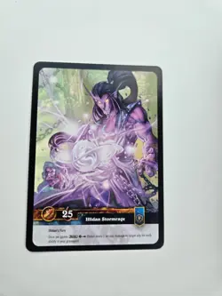 Illidan Stormrage Timewalkers FOIL World of Warcraft TCG Nm - Image 2