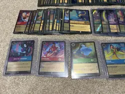 Disney Lorcana TCG Bulk Lot 1,000+ Mixed, Foils, Rare, Super Rare, Legendary - Image 3