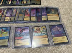 Disney Lorcana TCG Bulk Lot 1,000+ Mixed, Foils, Rare, Super Rare, Legendary - Image 4