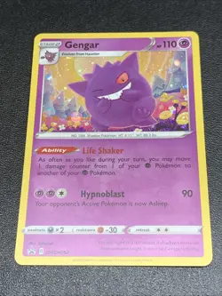 Gengar SWSH052 SWSH: Sword & Shield Promo Cards Holo Grade Me - Image 1