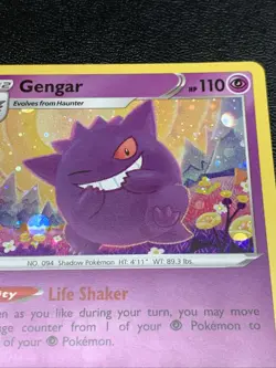 Gengar SWSH052 SWSH: Sword & Shield Promo Cards Holo Grade Me - Image 3
