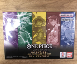 ONE PIECE Card Game Premium Booster THE BEST Storage Box Set BANDAI New JPN - Image 1