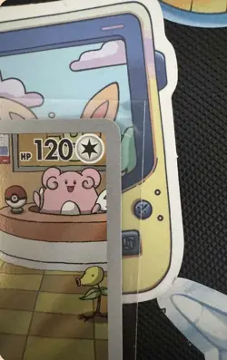Pokemon Chansey TCG Scarlet & Violet Twilight Masquerade Holo Card 187/167 - Image 3