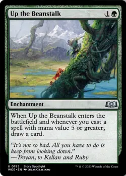 Up the Beanstalk 195 Magic: The Gathering Wilds of Eldraine Uncommon NM - Image 1