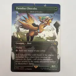 Paradise Chocobo - Birds of Paradise (Borderless) Commander: Final Fantasy Foil - Image 1
