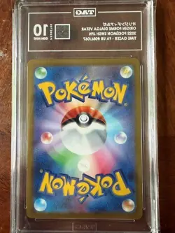 Pokemon JAPANESE Time Gazer Origin Form Dialga #086/067 FA UR TAG 10 Gem Mint - Image 2