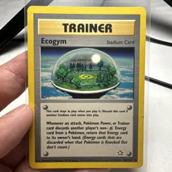 Ecogym Unlimited Neo Genesis 84/111 Pokemon TCG Regular Card WOTC - Image 1