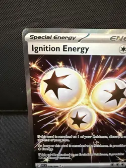 Pokemon TCG Ignition Energy #124/094 Ultra Rare ME02: Phantasmal Flames NM - Image 5