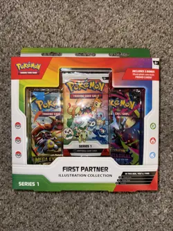 Pokemon First Partner Illustration Collection Series 1 New Sealed new - Image 1