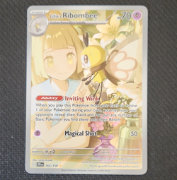 The Pokemon Company Pokemon TCG Lillie's Ribombee 164/159 Journey Together IR - Image 1