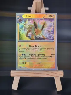 Jolteon - 029/131 Prismatic Evolutions (Pokemon) Master Ball Reverse Holo - Image 1
