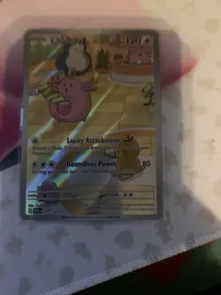 2024 Pokemon TWM EN Illustration Rare #187/167 Chansey - Image 1