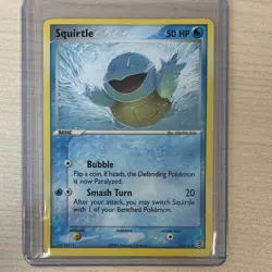 Pokemon TCG Squirtle 83/112 EX FireRed & LeafGreen Common Regular English 50HP - Image 1