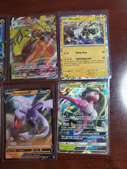 Pokemon 6 Card Lot Holos EX, V And Rare Cards , Great Value Set Building Lot14 - Image 3