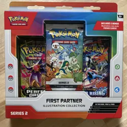 Pokemon TCG First Partner Illustration Collection Series 2 Sealed Box - Image 1