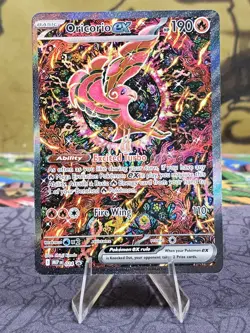 Pokemon TCG Oricorio ex #024 Mega Evolution Black Star Promo UPC Holo NM - Image 1