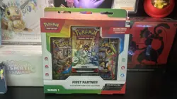 Pokemon TCG: First Partner Illustration Collection Series 1 Factory Sealed Box - Image 1