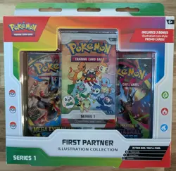 Pokemon First Partner Illustration Collection Series 1 Sealed - Image 1