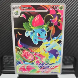 Pokemon TCG: Ivysaur Illustration Rare ME01: Mega Evolution 134/132 NM - Image 1