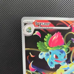 Pokemon TCG: Ivysaur Illustration Rare ME01: Mega Evolution 134/132 NM - Image 2