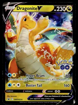 SWSH: Sword & Shield Promo Cards #SWSH235 Dragonite V - Image 1