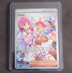 The Pokemon Company Lacey 172/142 SV07 Stellar Crown Rare Full Art Holo (EN) - Image 1