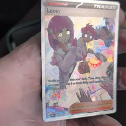 The Pokemon Company Lacey 172/142 SV07 Stellar Crown Rare Full Art Holo (EN) - Image 3