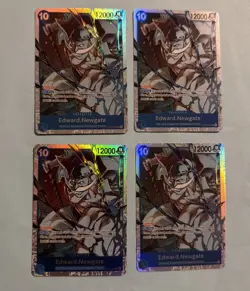 One Piece TCG OP13-042 - Edward. Newgate - SR - X4 Playset - English - Image 2