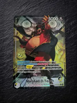 One Piece Marshall D. Teach Leader OP16-080 Alt Art Custom/Fan-Art - Image 1