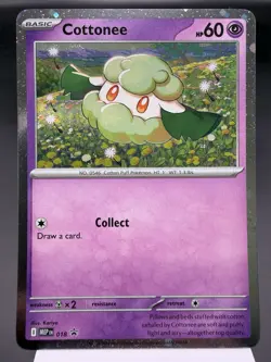 Cottonee MEP018 - Holo Promo - Mega Evolution Pokemon Card NM - Image 1