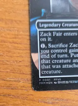 Magic The Gathering: Zach Fair Promo CARD - Image 4