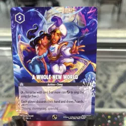 A Whole New World 10 Disney Lorcana Promo Card - Image 5