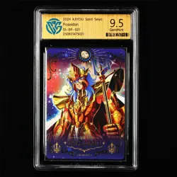 CCG GemMint 9.5 2024 KAYOU Saint Seiya CCG Card SS-BP-021 Poseidon - Image 1