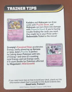 Mega Evolution Trainer Tip Card - Venusaur - Image 2