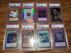 psa lot of cards Yugioh, WWE, Conjured - Image 1