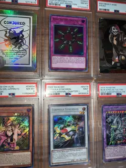 psa lot of cards Yugioh, WWE, Conjured - Image 3