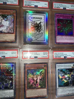 psa lot of cards Yugioh, WWE, Conjured - Image 4