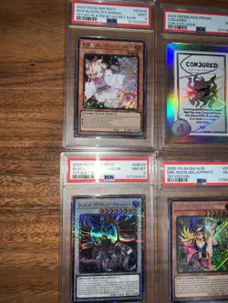 psa lot of cards Yugioh, WWE, Conjured - Image 5