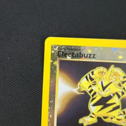 QUAD SWIRLS 🌀💫 Electabuzz 1 Best of Game Reverse Holo Promo Pokemon Card - Image 2