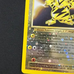 QUAD SWIRLS 🌀💫 Electabuzz 1 Best of Game Reverse Holo Promo Pokemon Card - Image 5