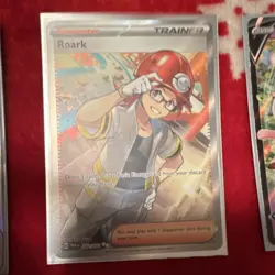 Pokemon TCG 8-Card Holo Full Art Lot Zeraora VSTAR, Sylveon V, Roxanne - Image 5