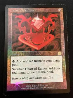 MTG [FOIL] Heart of Ramos {Mercadian Masques} - LP - Image 1