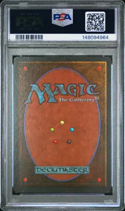1994 MAGIC THE GATHERING REVISED EDITION LIGHTNING BOLT PSA 8 - Image 2
