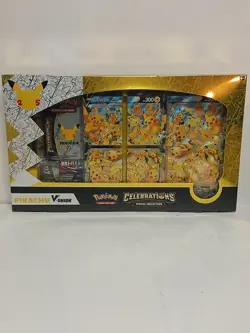 Pokemon TCG Celebrations Pikachu V-Union Special Collection Box New Sealed 820650809156 - Image 1