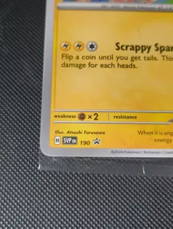 Pokemon TCG Pikachu SVP #190 Promo 2024 World Championships SEALED - Image 5