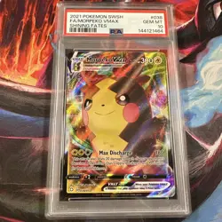2021 Pokemon SWSH Shining Fates Morpeko VMAX Full Art #038/072 PSA 10 - Image 1