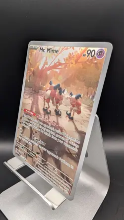 Mr. Mime 179/165 - Illustration Rare Pokemon 151 Near Mint - Image 2