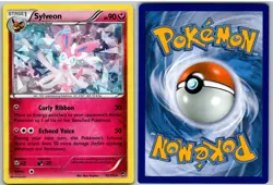 Sylveon Cracked Ice 72/111 Rare Furious Fists Pokemon - Image 3