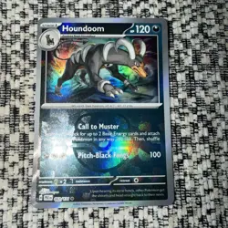 Pokemon TCG Houndoom Master Ball Pattern 063/131 Prismatic Evolutions pck fresh - Image 2