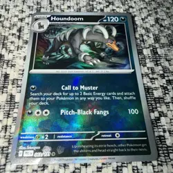 Pokemon TCG Houndoom Master Ball Pattern 063/131 Prismatic Evolutions pck fresh - Image 3